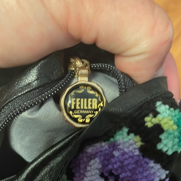 Feiler Shopper German brand vintage embroidery - Picture 3 of 3